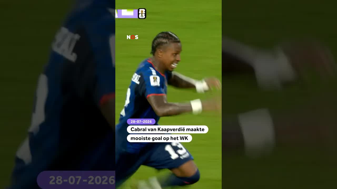 Cabral scoort mooiste goal op het WK