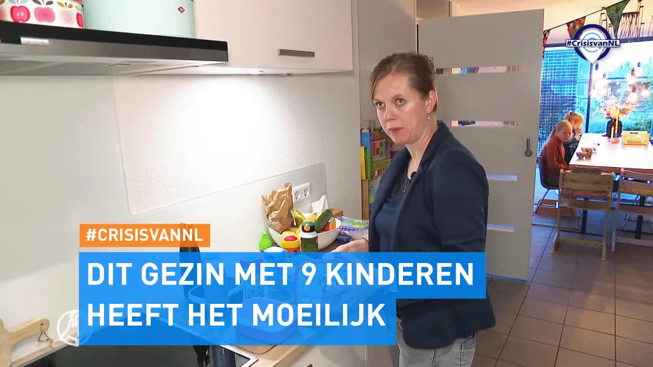 Crisis in Nederland: Familie Kraan spaart elke euro