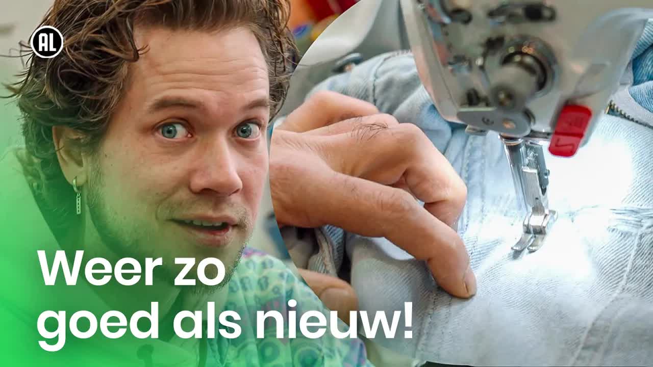 Van kapotte kleding naar nieuw met upcycling