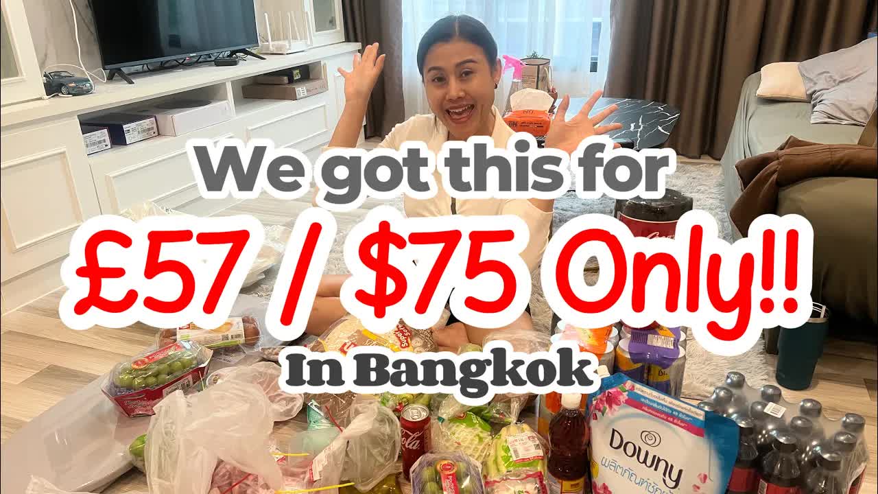 Grocery Haul From Macro Bangkok