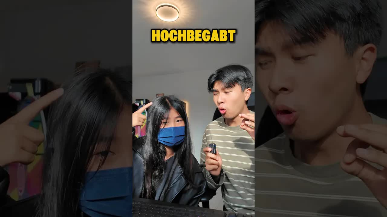 Allgemeinwissen-Quiz mit meiner Schwester