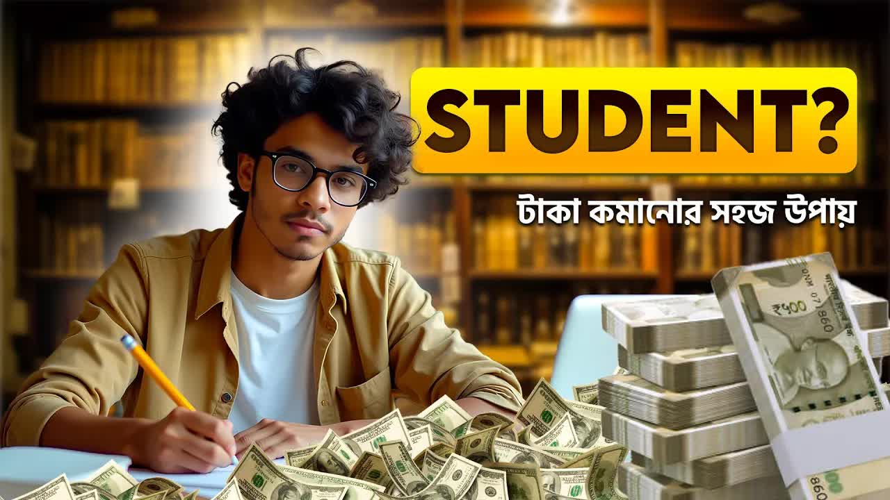 ছাত্র জীবনে আয়ের ৪টি সহজ উপায়
