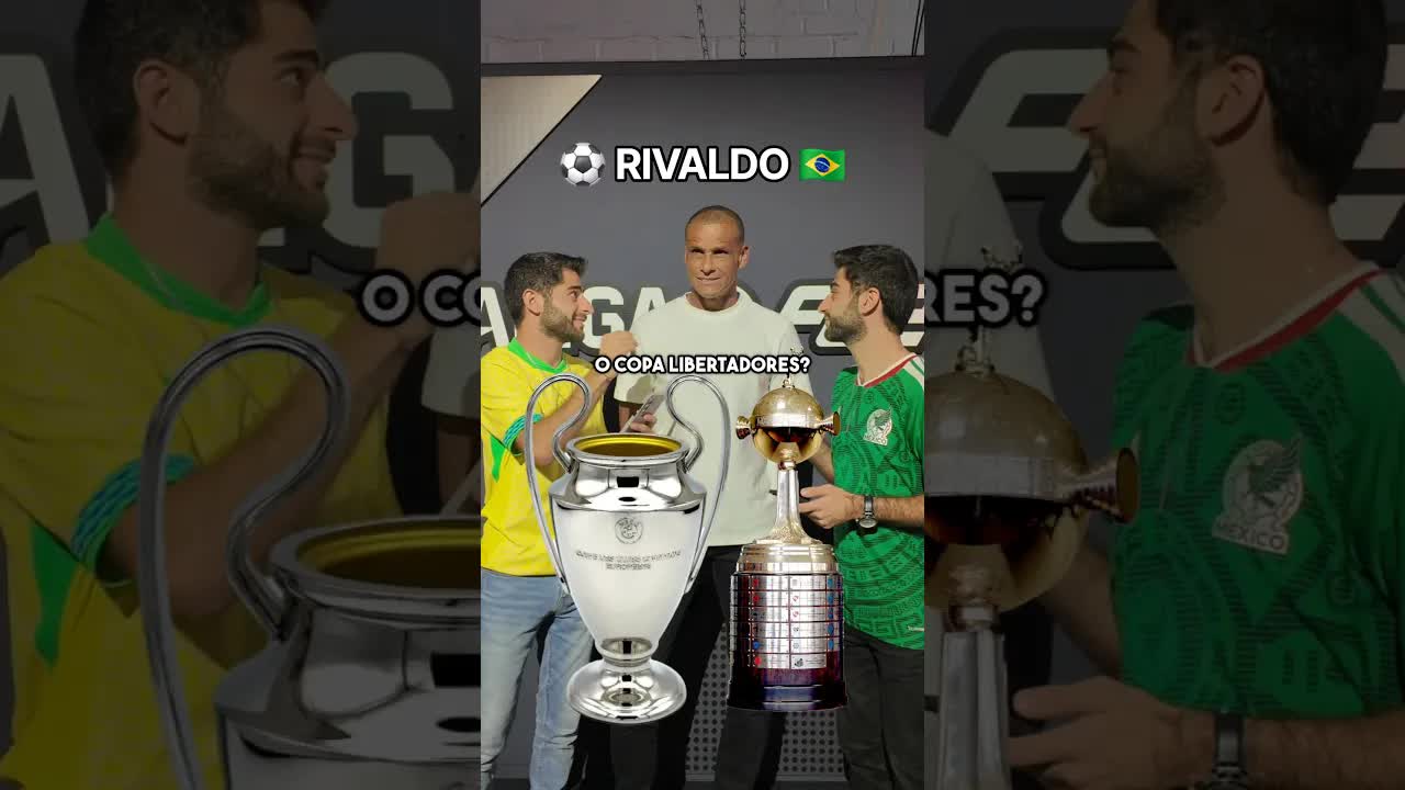 Rivaldo responde preguntas rápidas de fútbol