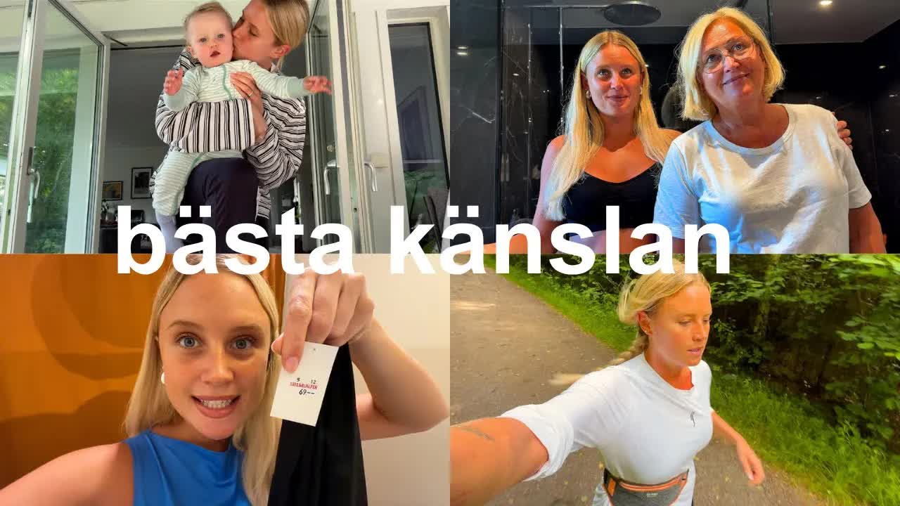 Hemmakväll med mamma och secondhandfynd
