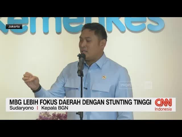 Fokus MBG ke Daerah Stunting Tinggi