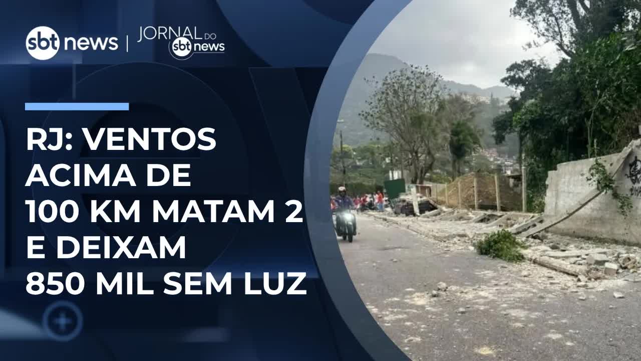 Ventos Fortes Causam Apagão no Rio