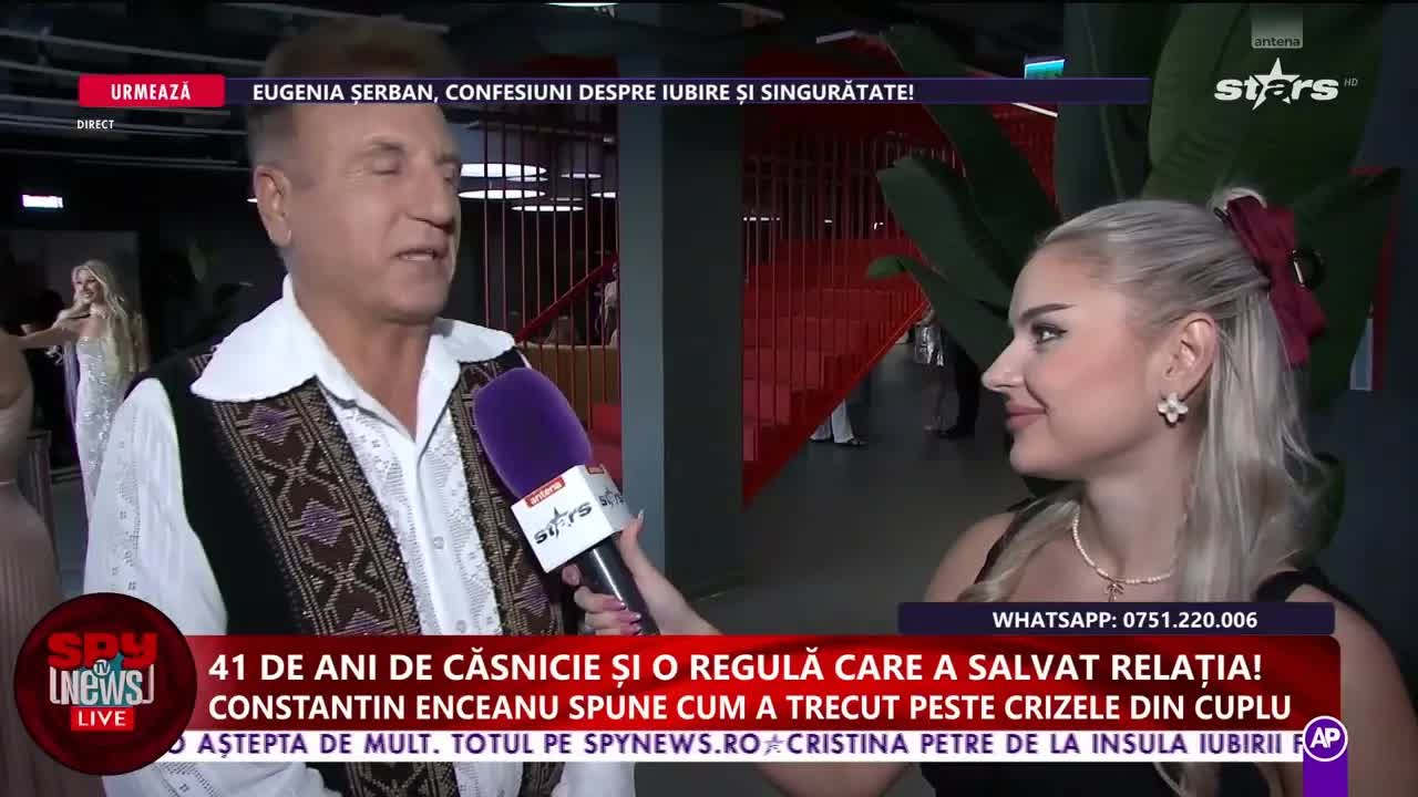 Constantin Enceanu: 41 de ani de căsnicie și muzică