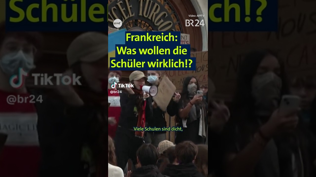 Schulproteste in Frankreich und die Lage in Bayern