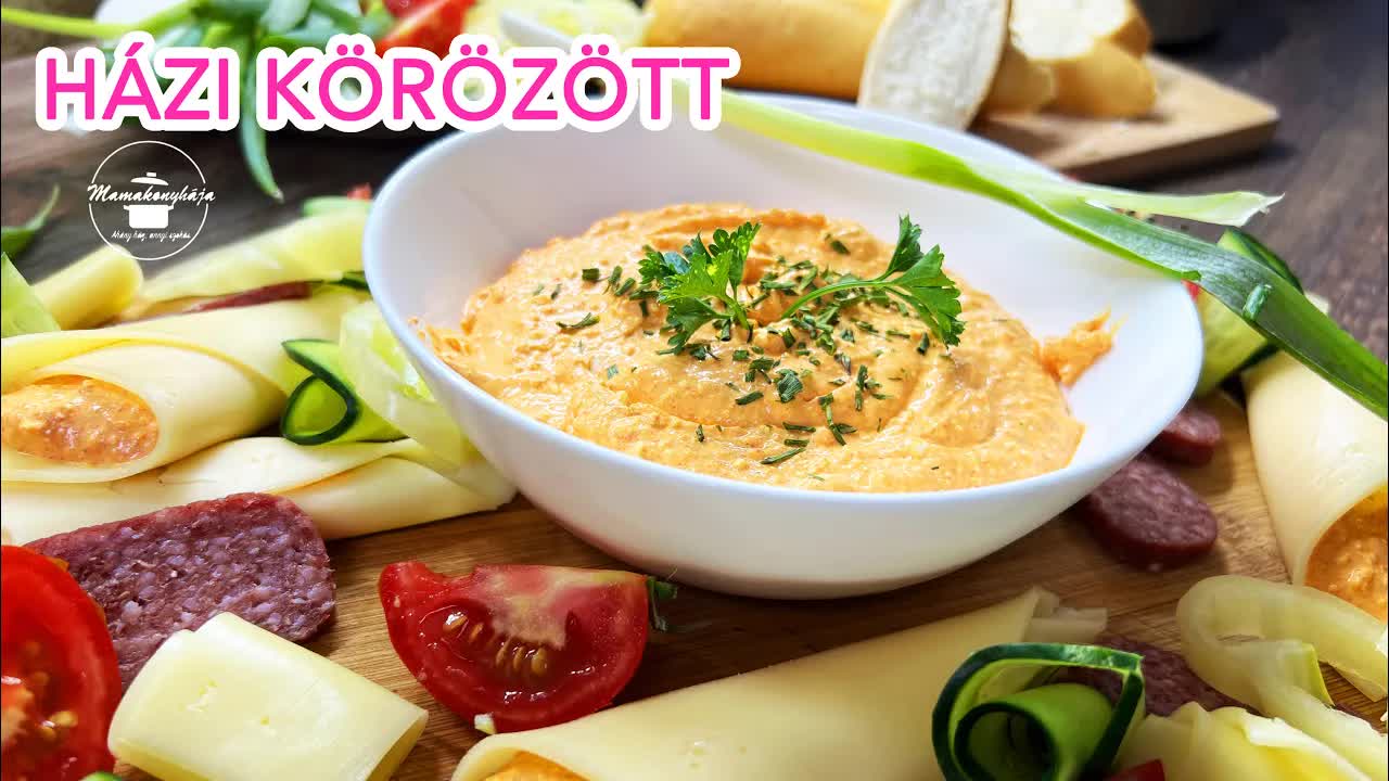 Házi körözött és sajtekercs kánikulában