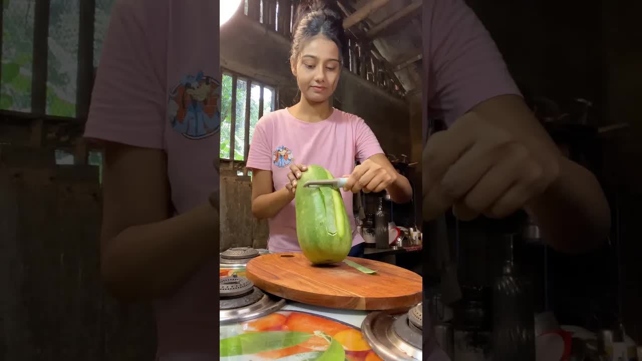 চাল কুমড়ো রান্না করুন আলু ছাড়াই