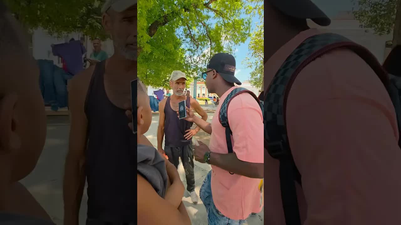 Juegos de preguntas rápidas en la calle cubana