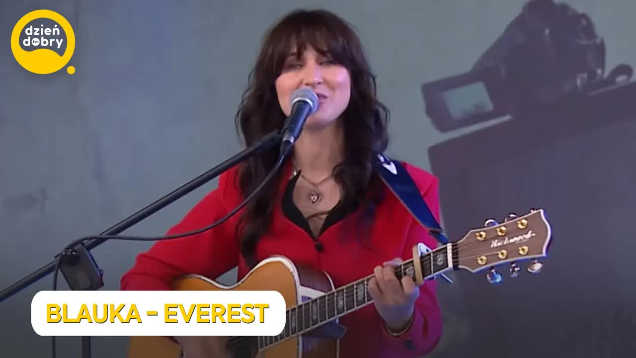 Blauka śpiewa "Everest" w Dzień Dobry TVN