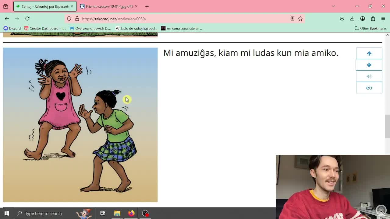 Rakonto pri sentoj de Mia koro