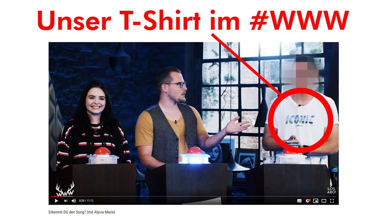 Wie wir ein T-Shirt in eine Talkshow schmuggelten
