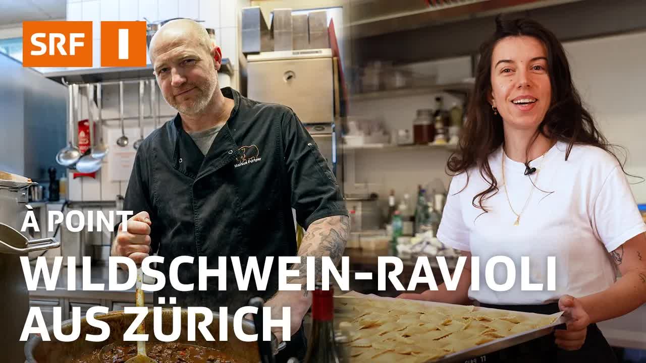Wildschweinravioli aus Zürich: Vom Wald auf den Teller