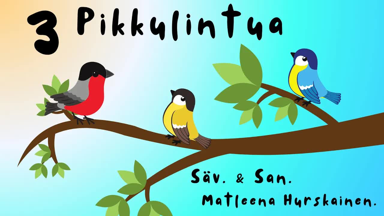 Kolme Pikkulintua Laulaa Kuorossa