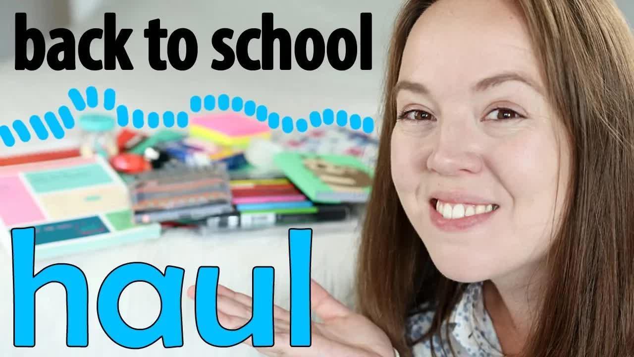 Back to School Haul: Vad jag köpt inför skolstarten