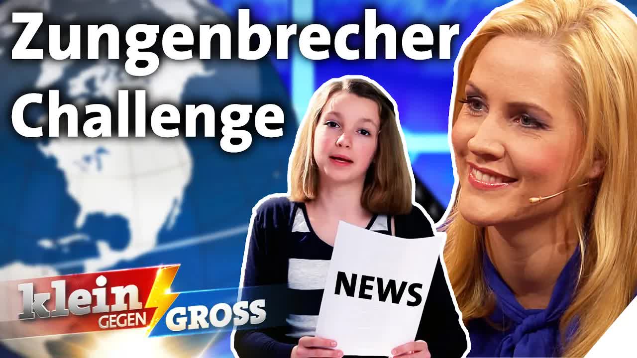 Zungenbrecher-Duell: Judith Rakers gegen Lea