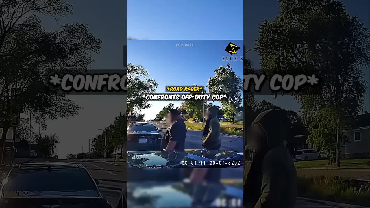 Road Rager Confronts Off-Duty Cop
