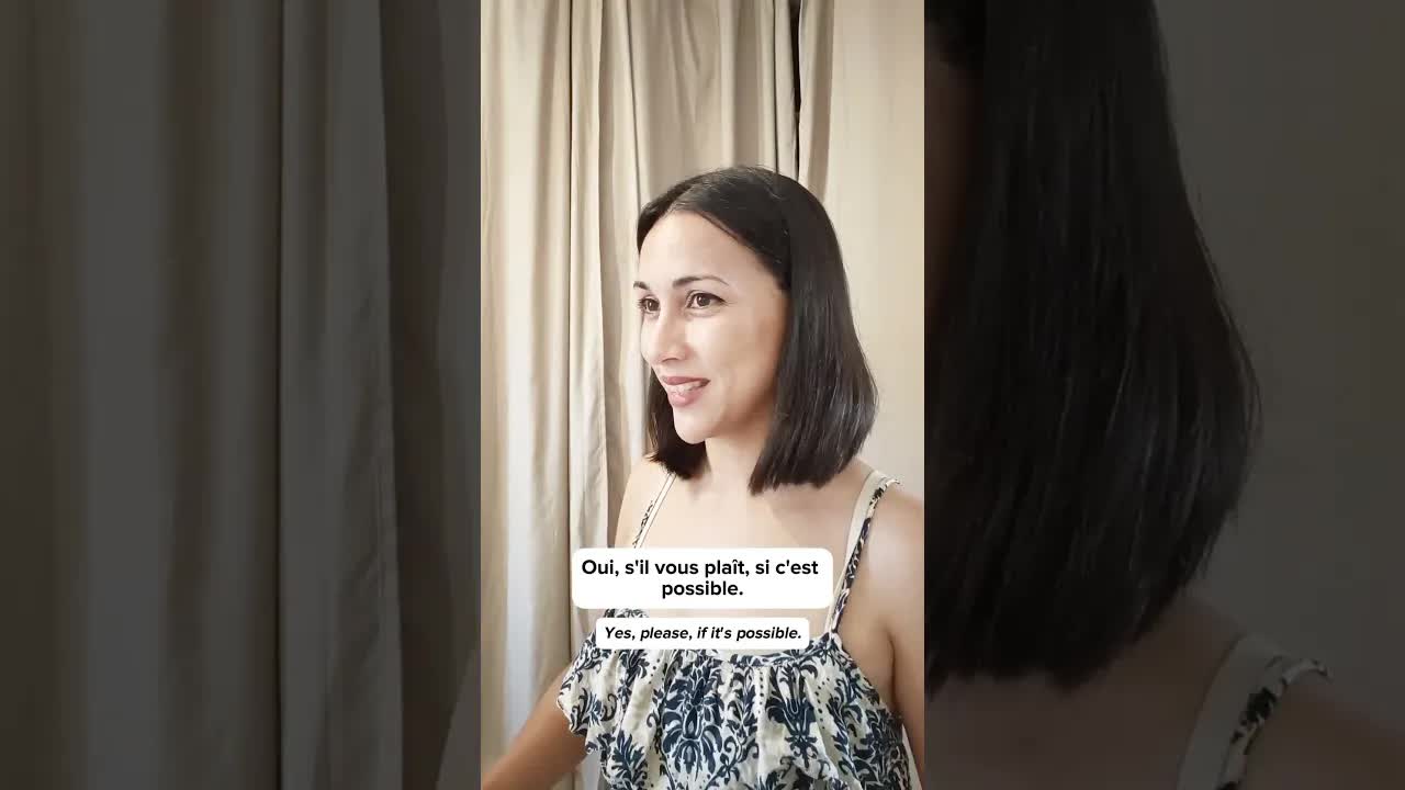 Acheter une robe dans un magasin en français