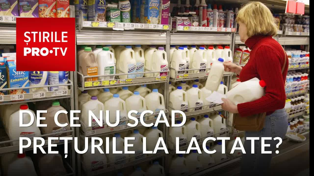 Criza laptelui în România din cauza exporturilor