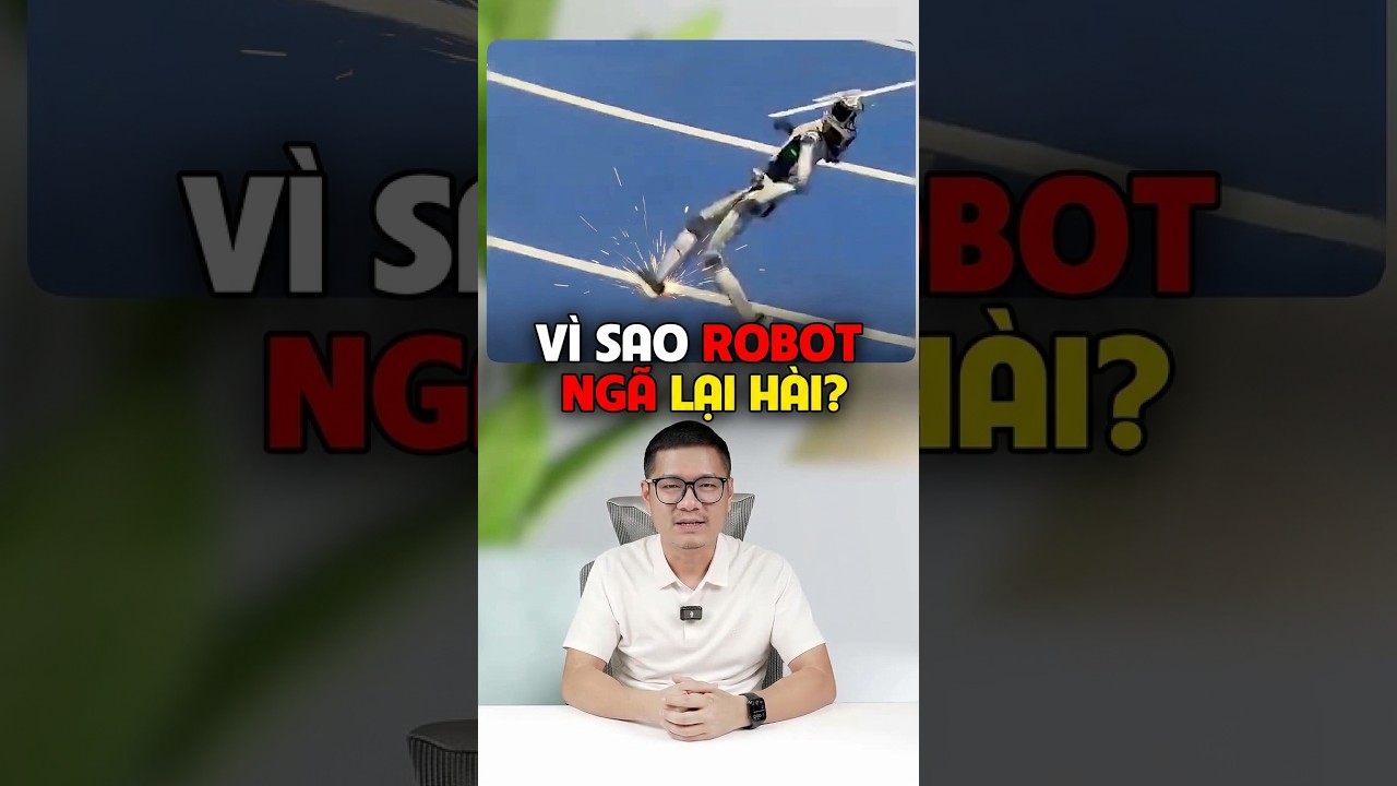 Tại sao chúng ta thích xem robot ngã?