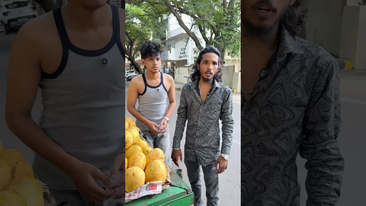 மாம்பழ கடையில் சோசியல் எக்ஸ்பெரிமெண்ட் காமெடி