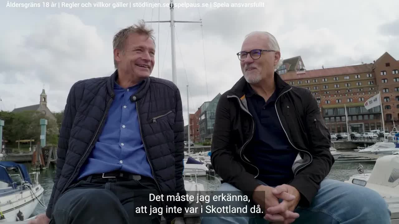 Glenn Hysén och Torbjörn Nilsson pratar fotbollshistoria