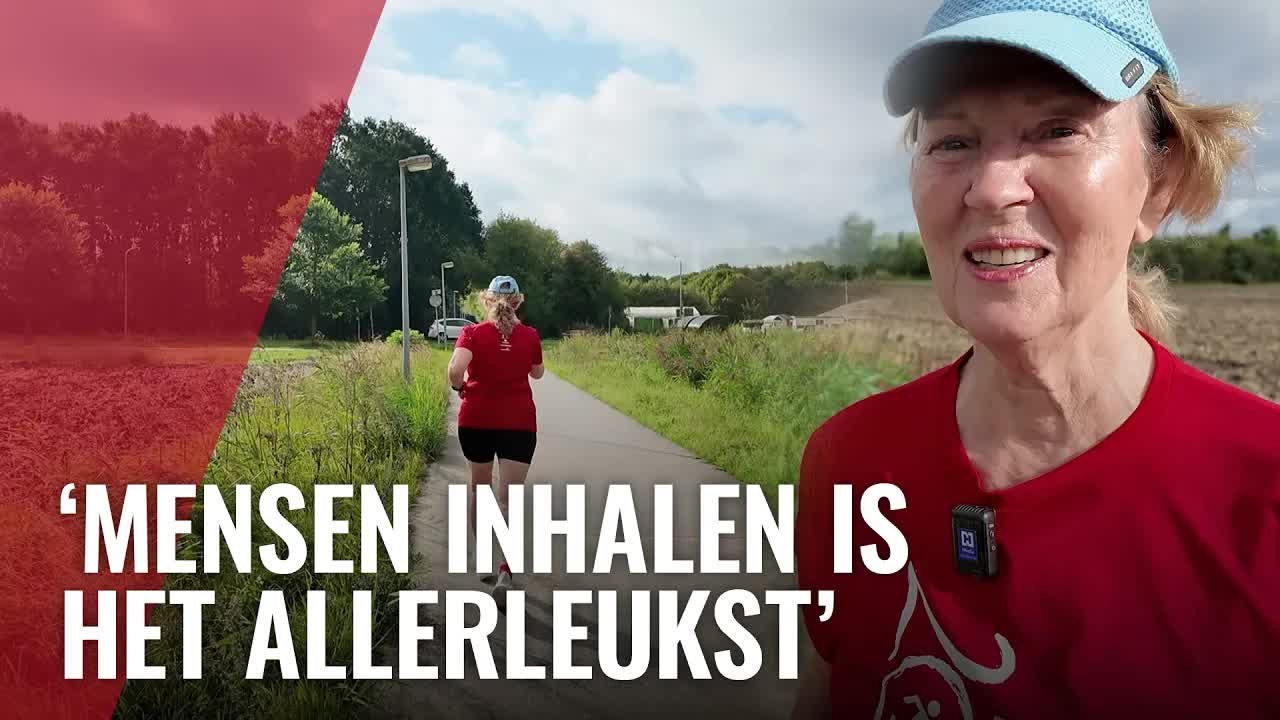 80-jarige Inez loopt Dam tot Damloop