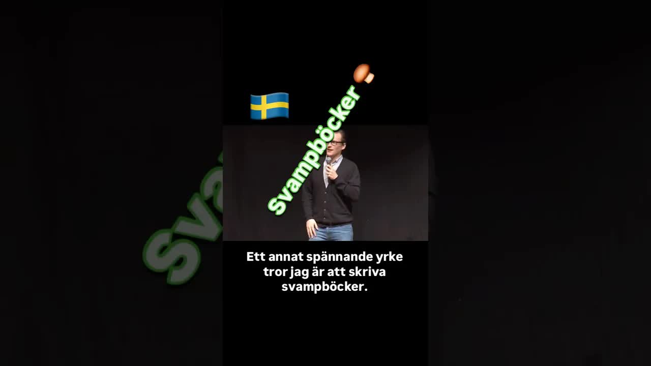 André Wickström om svampböcker och giftiga champinjoner