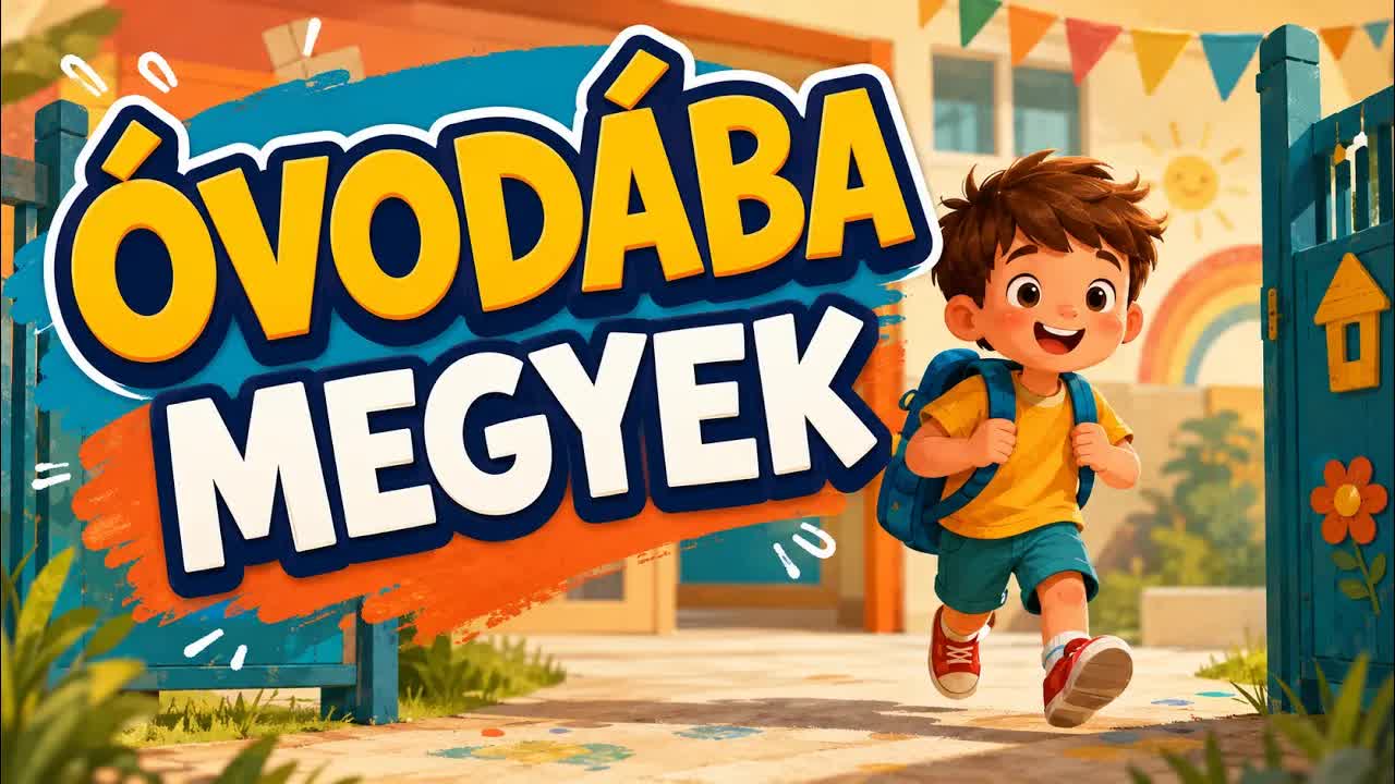 Óvodába megyek: Egy ovis gyerekdal
