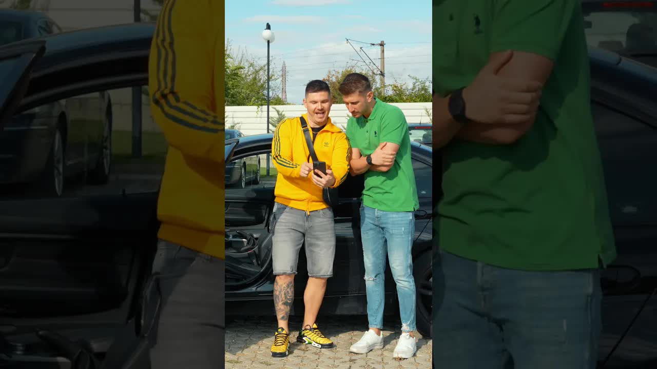 Discuție despre vânzarea BMW-ului și accidentele lui