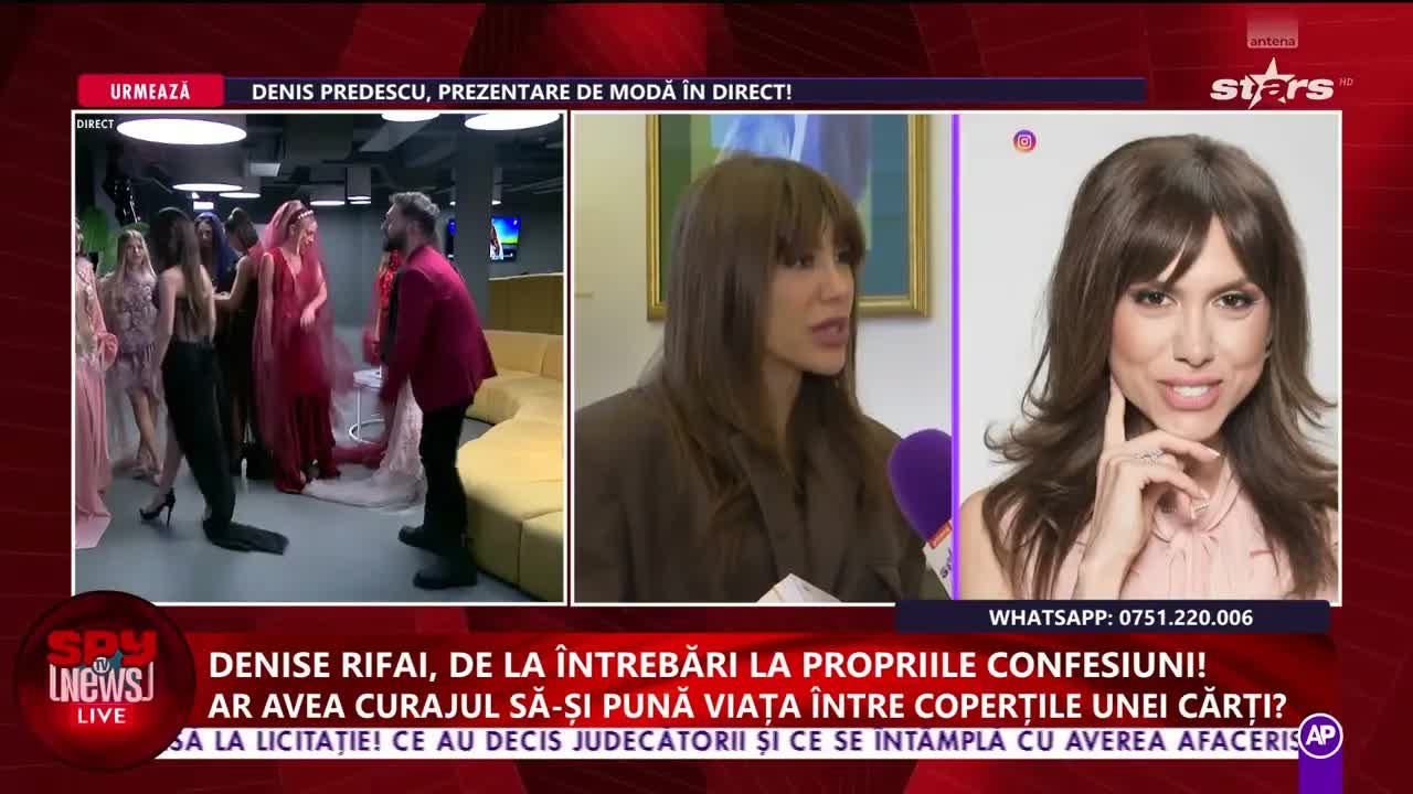 Denise Rifai despre pasiunea pentru lectură și o posibilă carte autobiografică