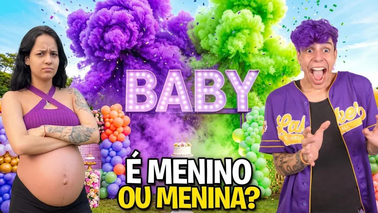 Revelação do Sexo do Bebê Dentro de um Vulcão