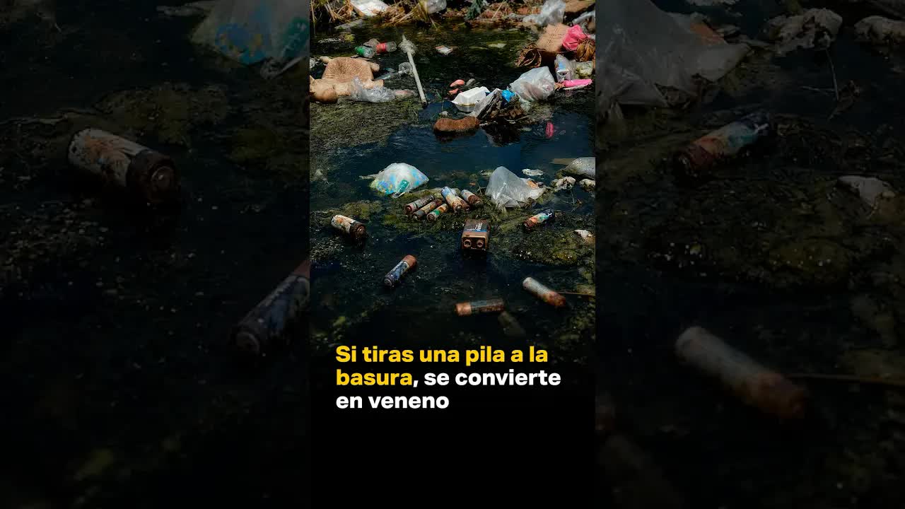 Por qué no debes tirar pilas a la basura