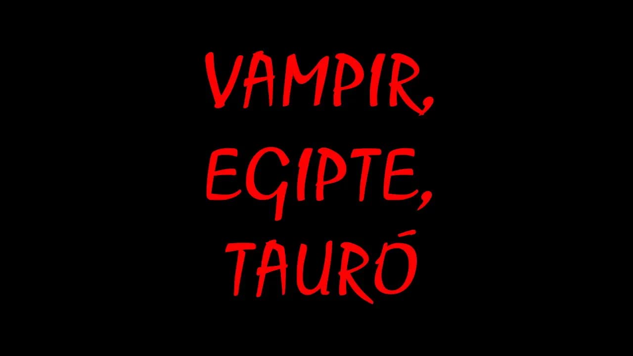 Un vampir, un tauró i una pizza a Egipte