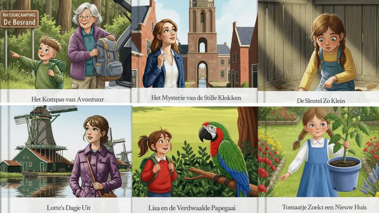 6 Nederlandse Verhalen voor Taalleerders