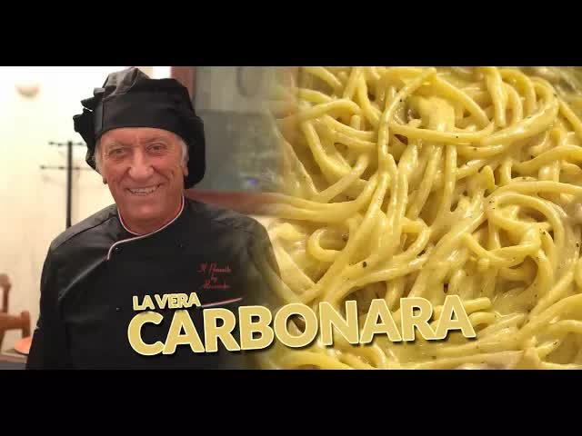 La vera carbonara romana fatta in casa