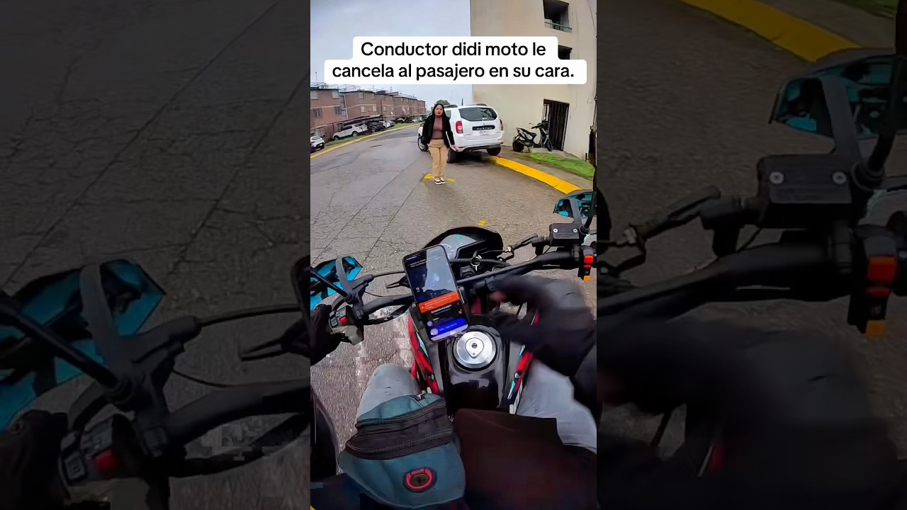Conductor de moto cancela viaje por casco