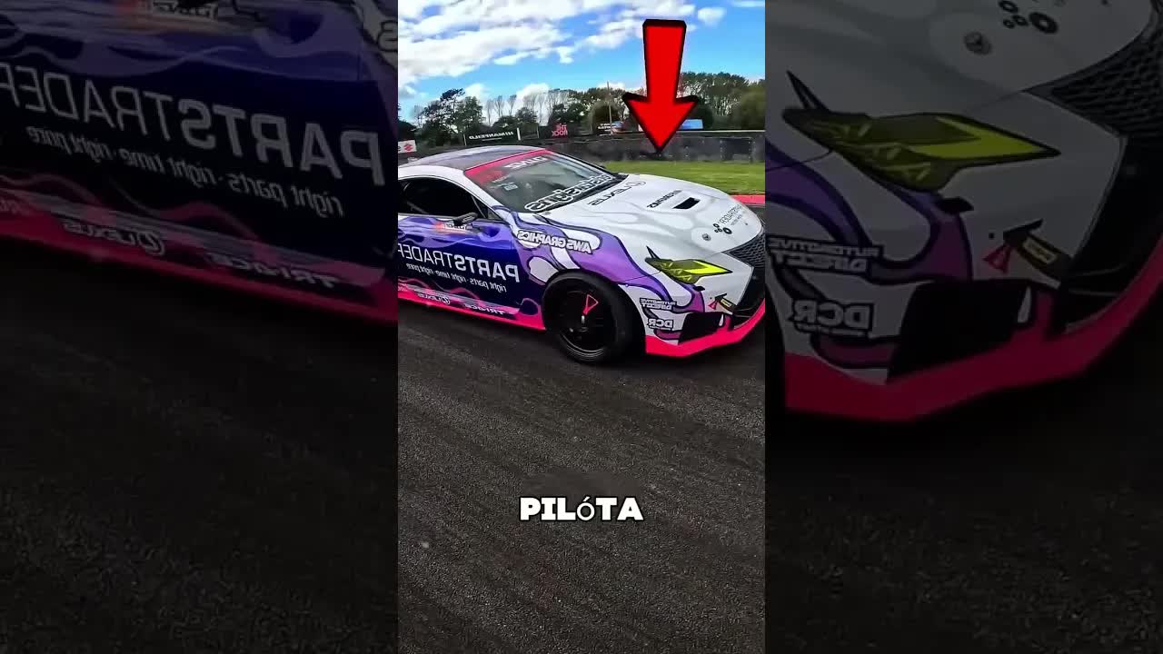 Versenypilóta autója kigyulladt: Egy hősies mentés