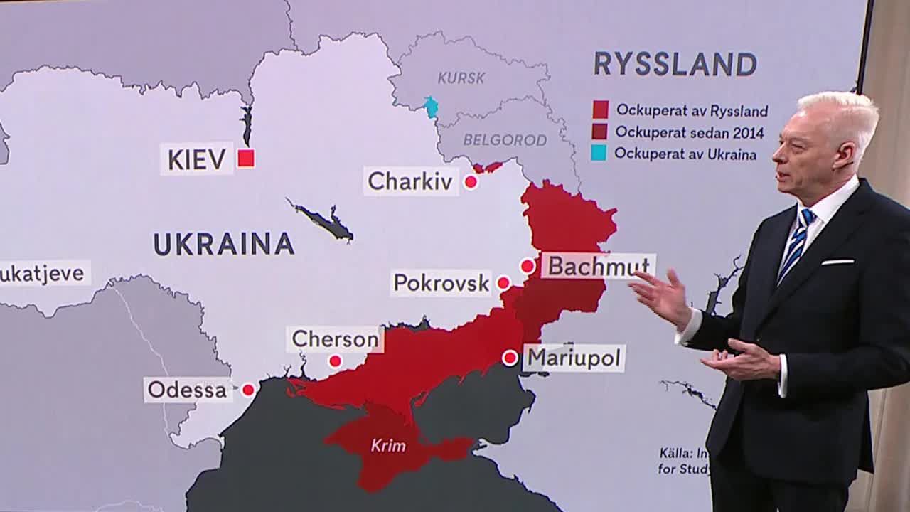 Tre år sedan Rysslands invasion av Ukraina