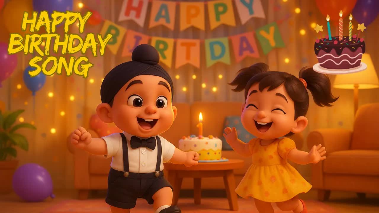 मेरा जन्मदिन आया - पंजाबी मिक्स हिंदी बर्थडे सॉन्ग