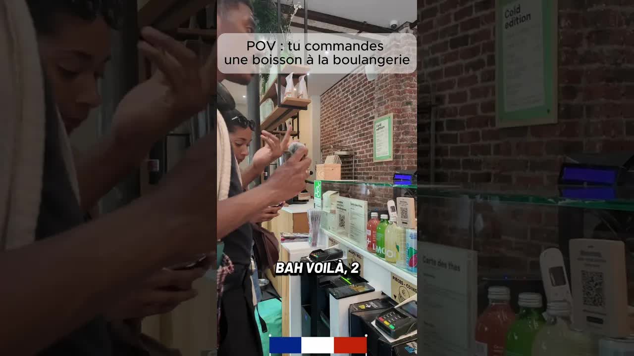 Commander une baguette à la boulangerie