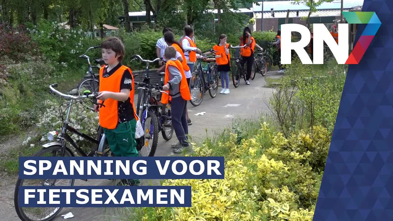 Fietsexamen voor basisschoolleerlingen in Nijmegen
