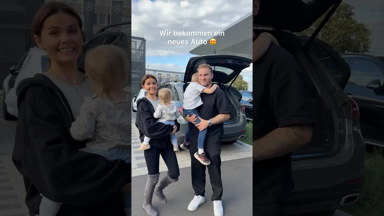 Neues Auto für die Familie: Die Übergabe