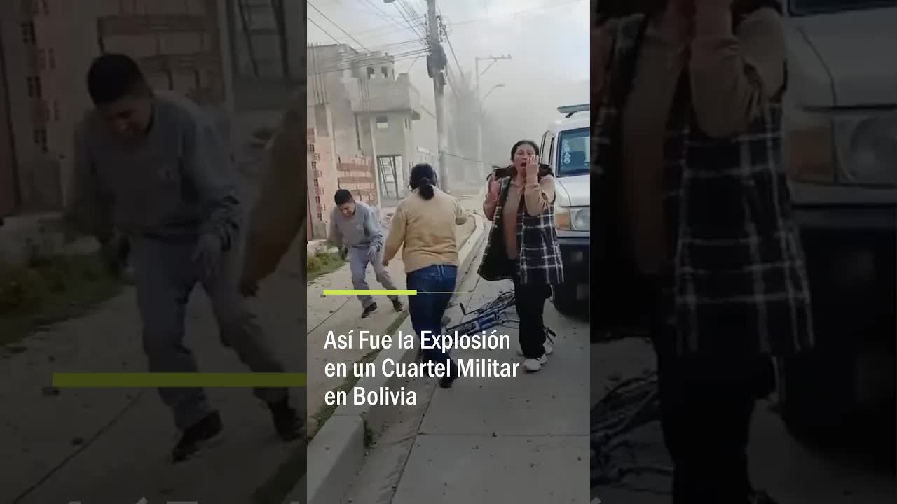 Explosión en cuartel militar de Bolivia