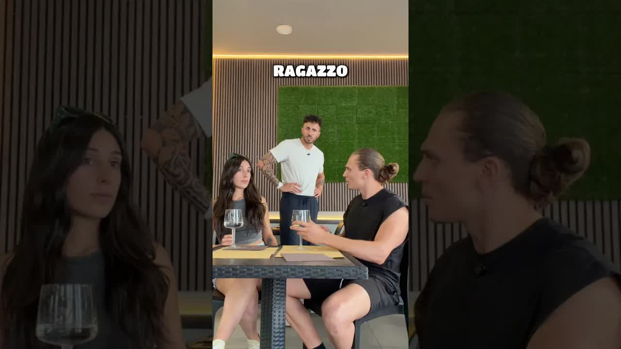 Il falso fratello al ristorante