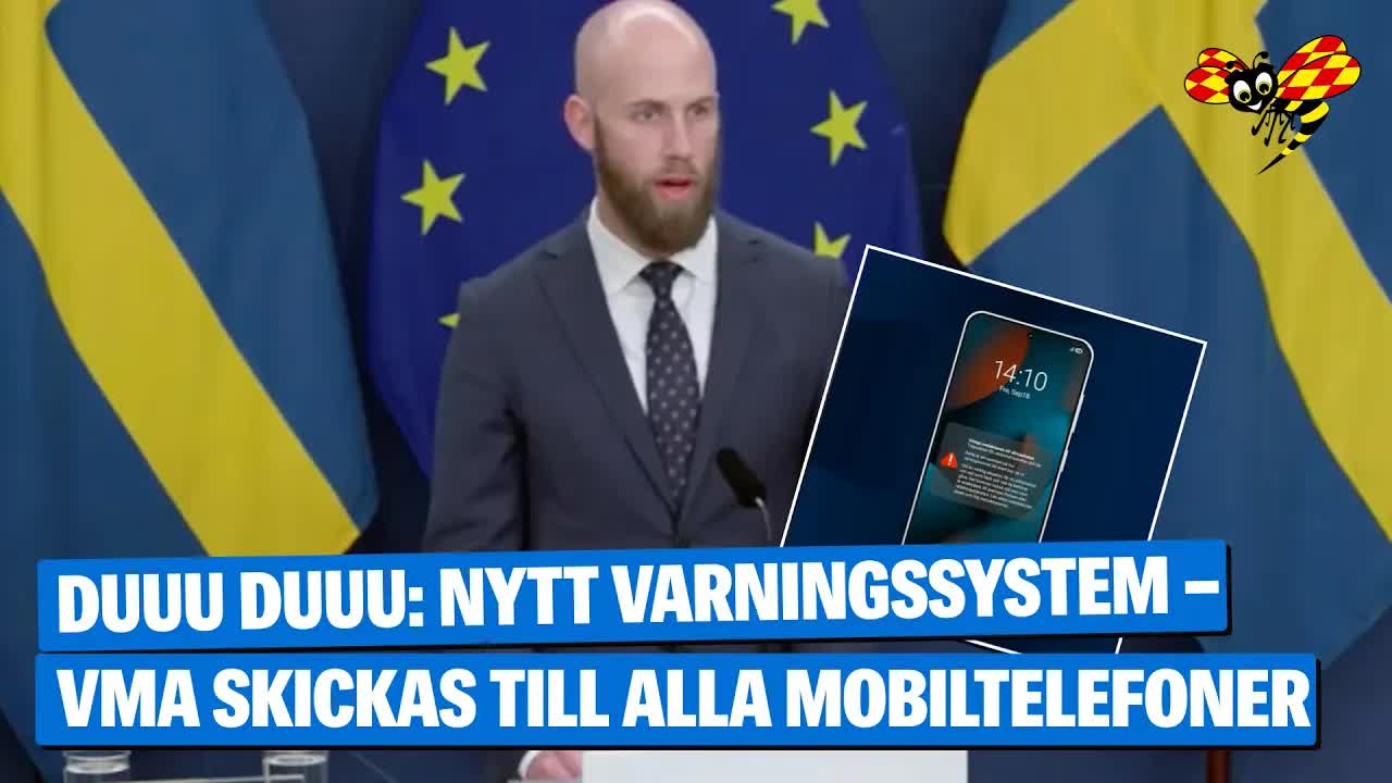 Så här låter Sveriges nya varningssignal