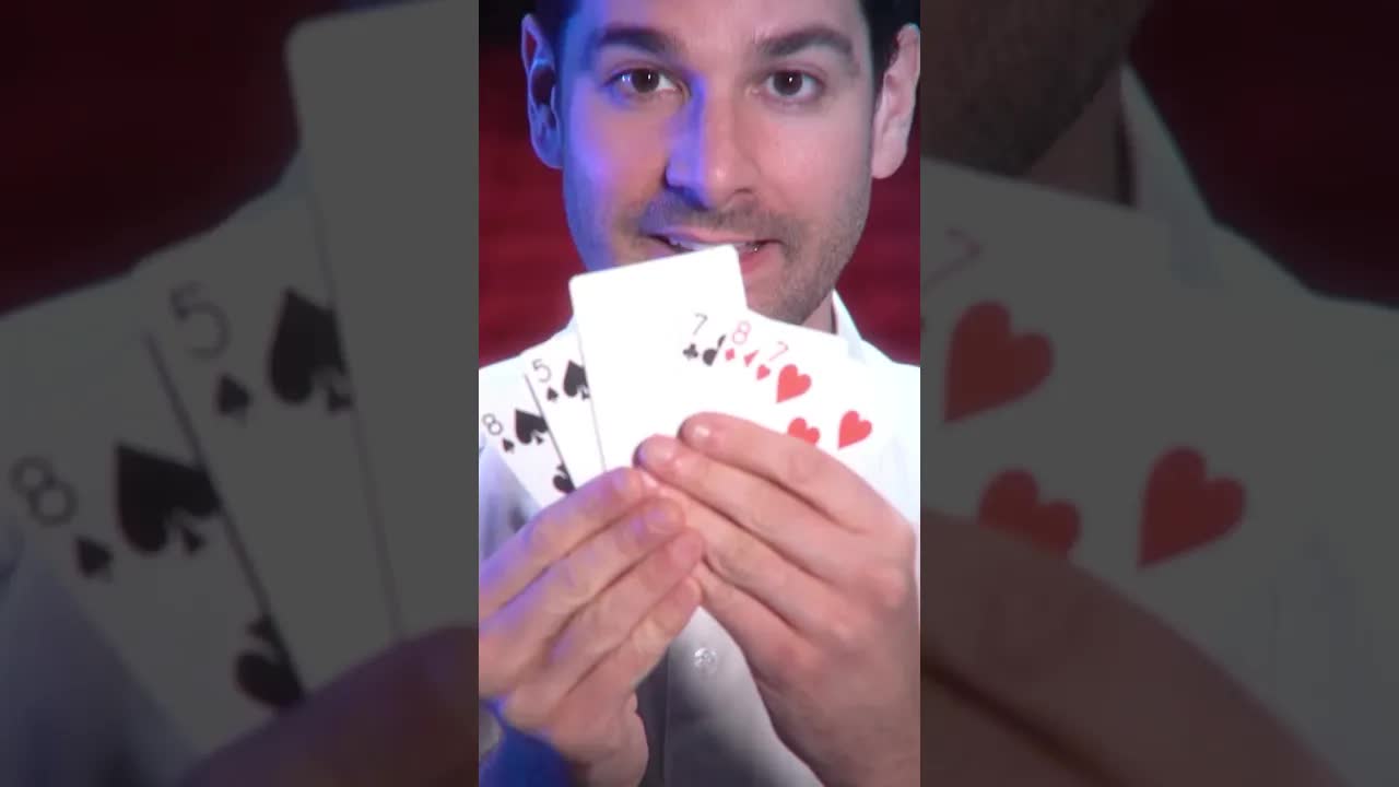 Tour de mentalisme : faire disparaître une carte