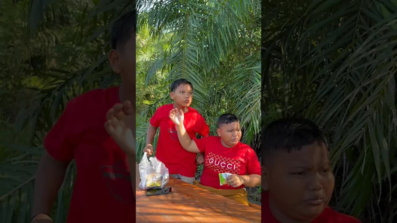 Sketsa Komedi Preman Lontong dan Anak Kecil